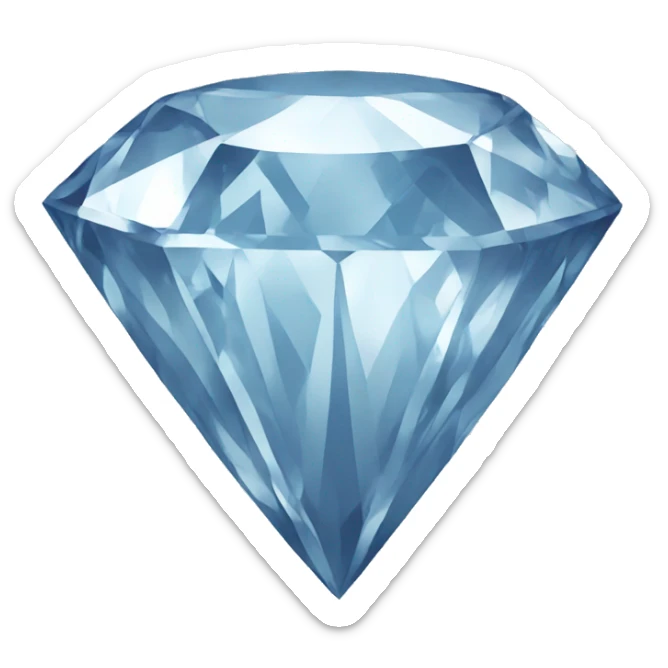 Diamond sticker
