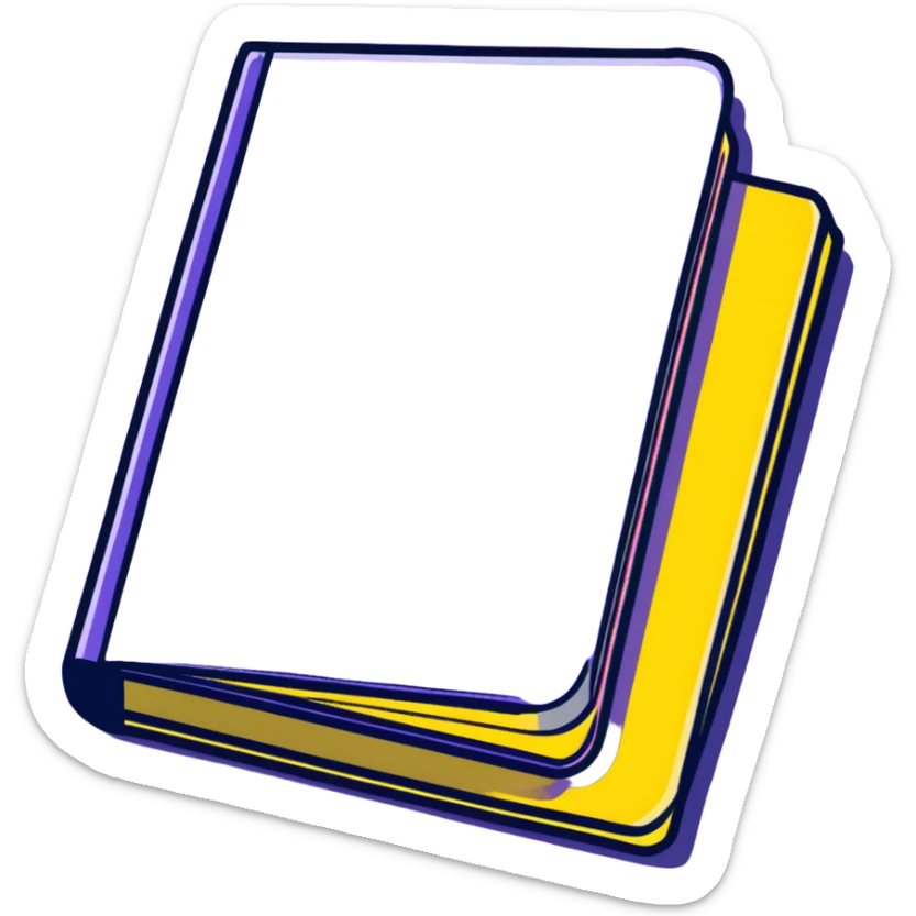 Closed purple book identical to the red book emoji 📕 but purple colored with "VOL. 5" written on the cover sticker