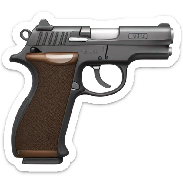 Gun  sticker