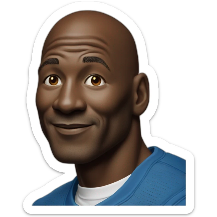 Michael Jordan sticker