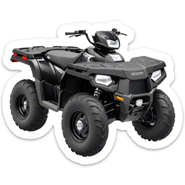 ATV - Polaris Sportsman 570 (Model Year: 2022) (Iconic colour: Black) sticker