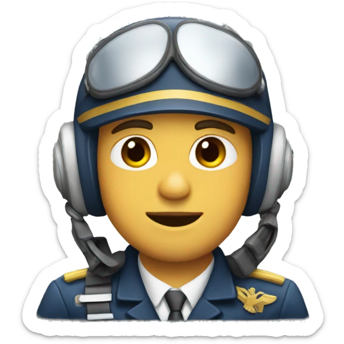 Pilot sticker