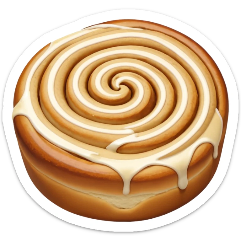 Cinnamon roll sticker