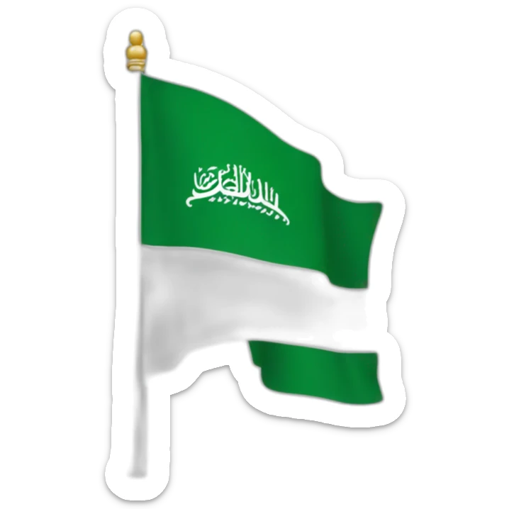 Flag Saudi sticker