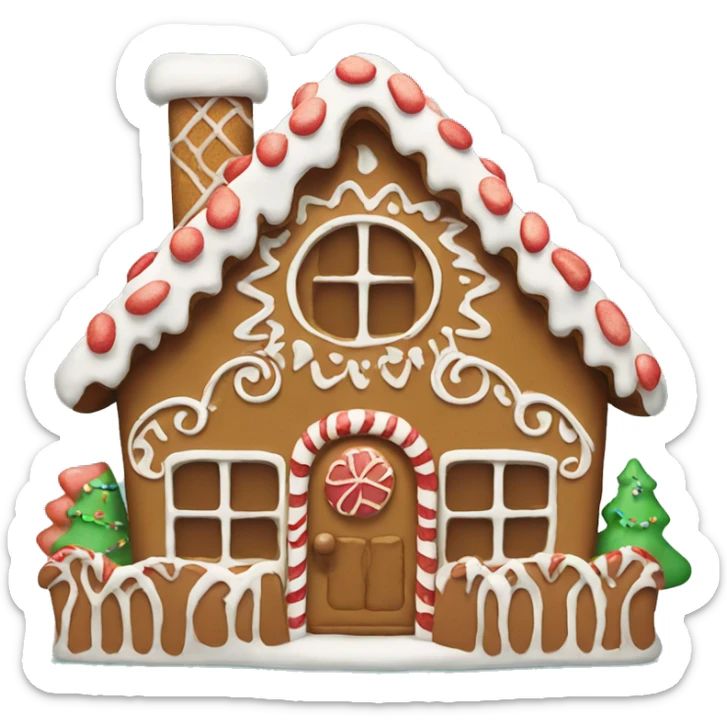 Gingerbread house  sticker
