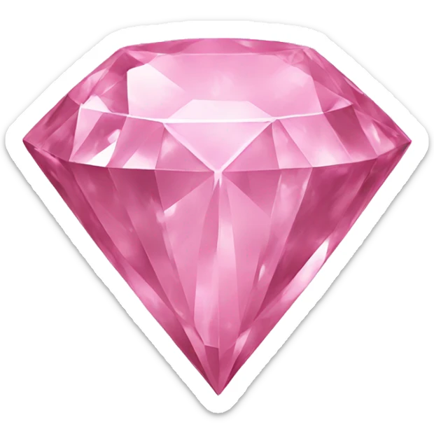Pink diamond  sticker