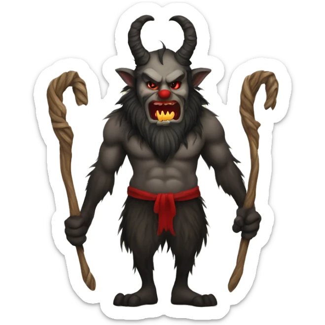 krampus sticker