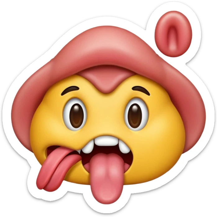 Tung Tung, Tongue sticker