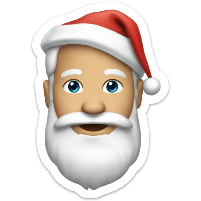 Santa sticker
