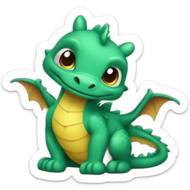 cute dragon sticker