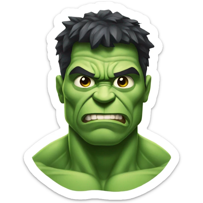 hulk  sticker