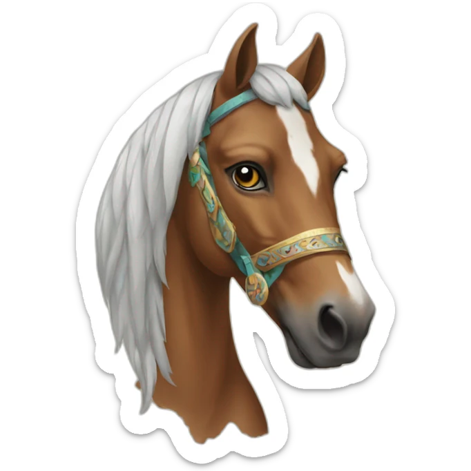 indian-horse sticker