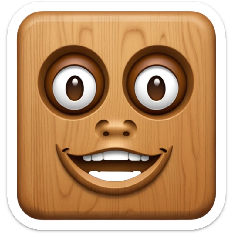 wood Sculpture sticker