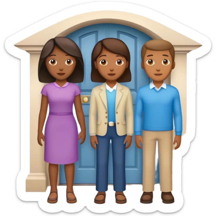 Jehovah’s witnesses door to door sticker