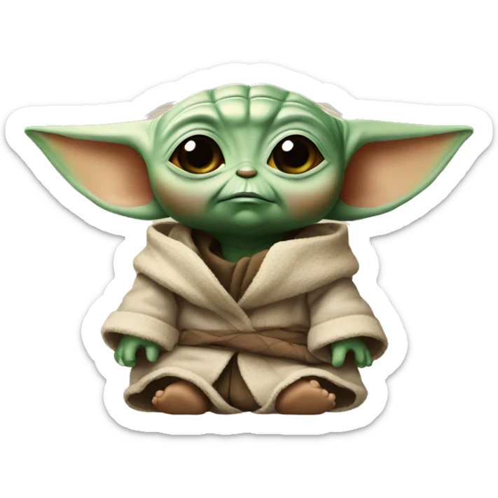 Baby Yoda sticker