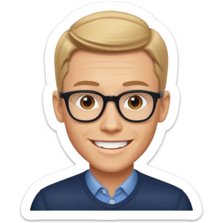 A super-realistic, cinematic, and indistinguishable from the real President of Finland, Alexander Stubb. sticker