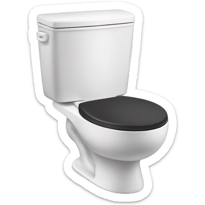 Skibidi toilet sticker