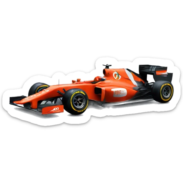 f1 car sticker