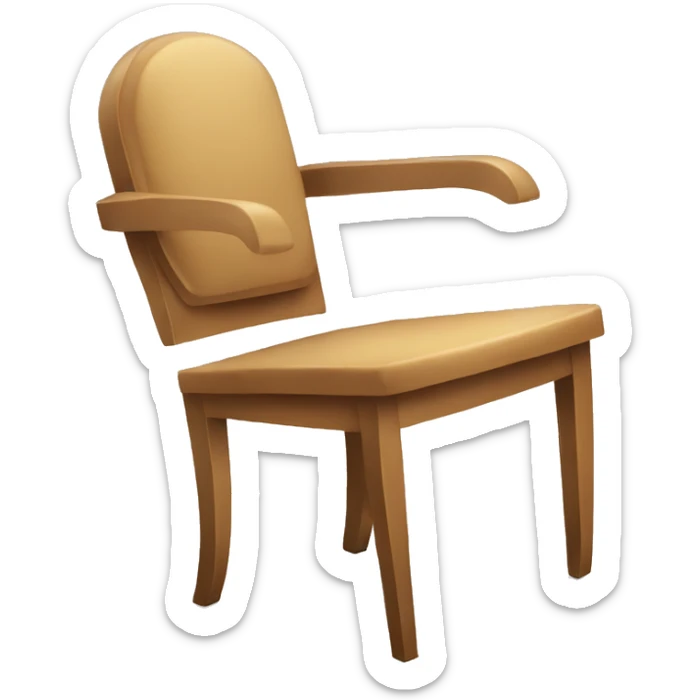 Chair broken sticker