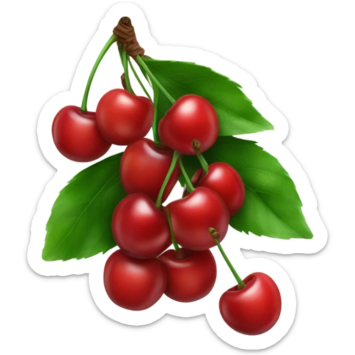 Cherry sticker