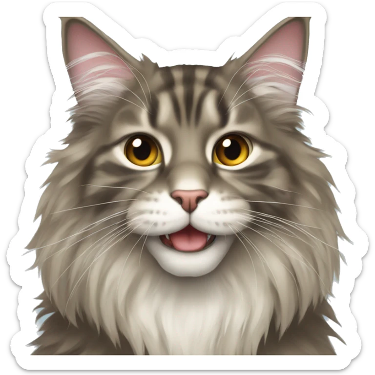 Maine coon sticker