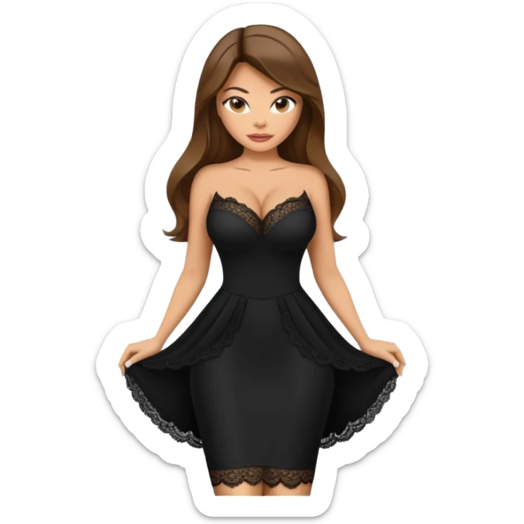 fullbody naked busty Sofia Vergara pawg buxom nude bending over ass spreading her big fat ass cheeks wide frontview sticker