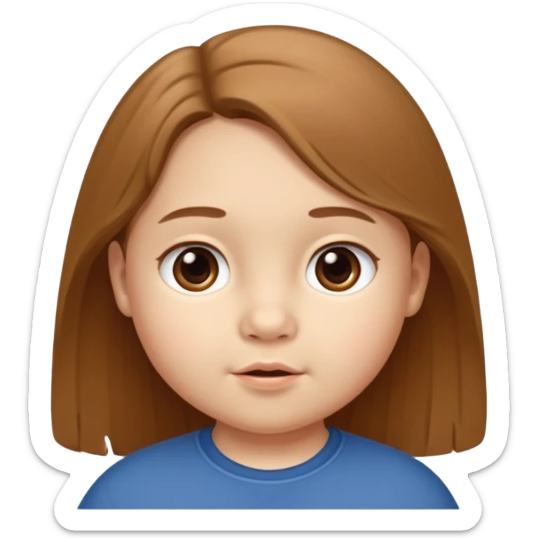 QUIERO QUE ME HAGAS A UN NIÑO DE 6 AÑOS, TIENE LA MELENITA UN POCO LARGA, LA CARITA ESTRECHA Y MOFLETES MUY BONITOS, OJOS MARRONES Y IEL CLARA, EL PELO UN PCOO MAS CLARO, LA BOCA UN POCO MAS GRANDE Y LA NARIZ UN PELIN MAS ANCHA DE ABAJO ES IN CHICOLA CARA ESTRECHA sticker