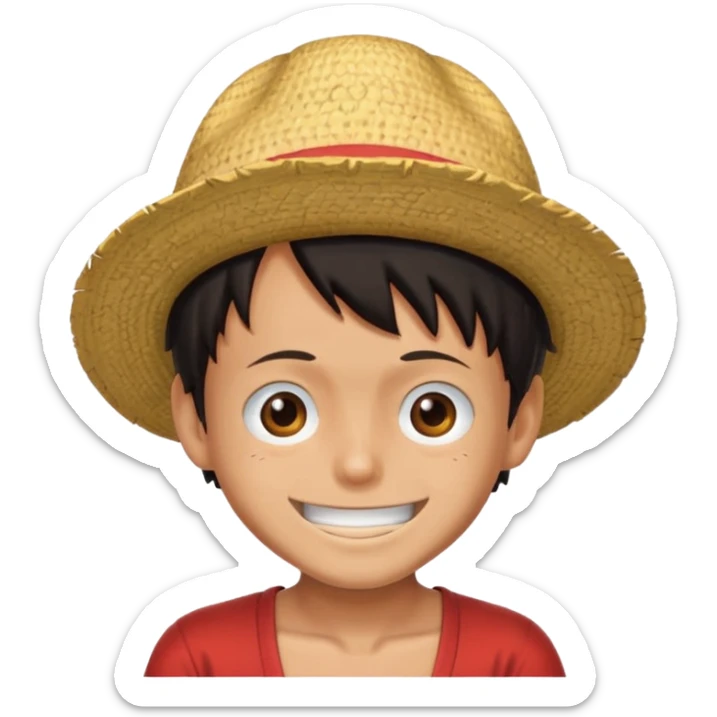 Luffy sticker
