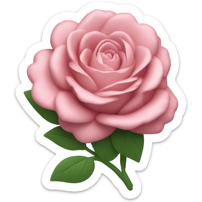The English rose the emblem of the rugby union game sticker