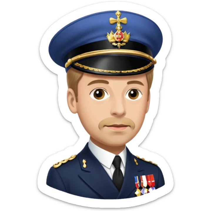 Prince George Duke Of Kent 4th Son of King George V sticker