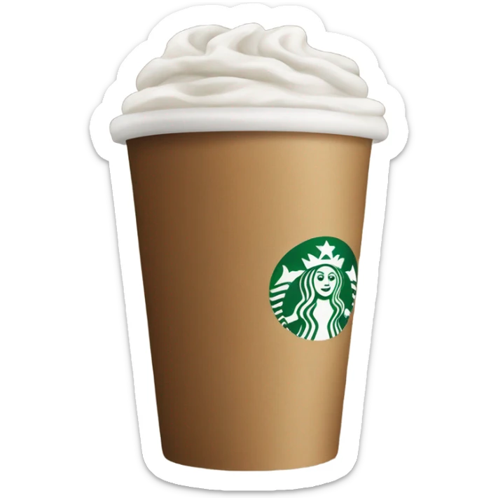 Starbucks coffee sticker