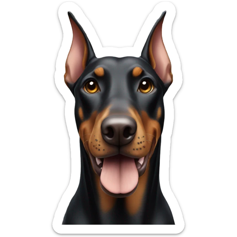 Doberman sticker