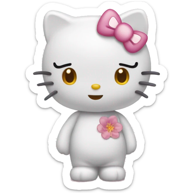 Hello kitty sticker