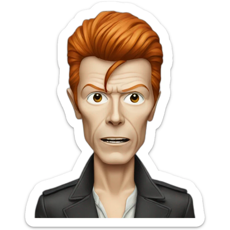 David bowie sticker