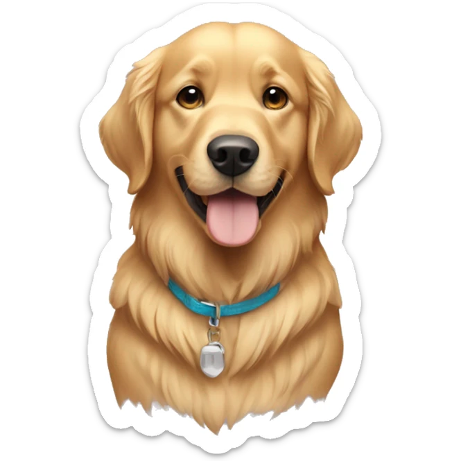 Golden retriever  sticker