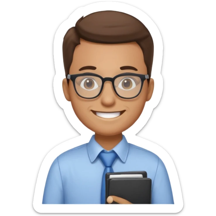 imagenes de una contador en caricatura y que mencione conta 365 sin calculadora sticker