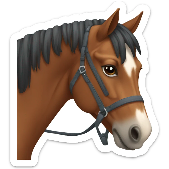 Horse sticker
