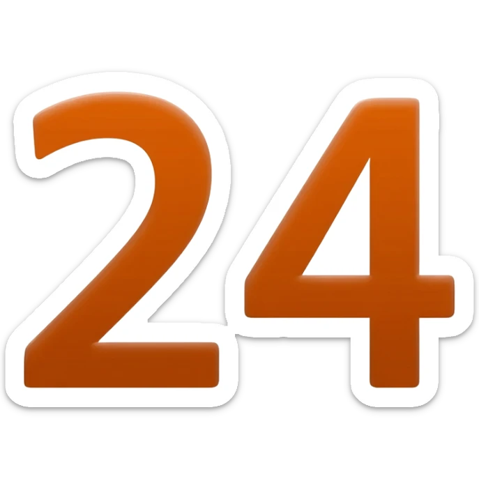 24 sticker