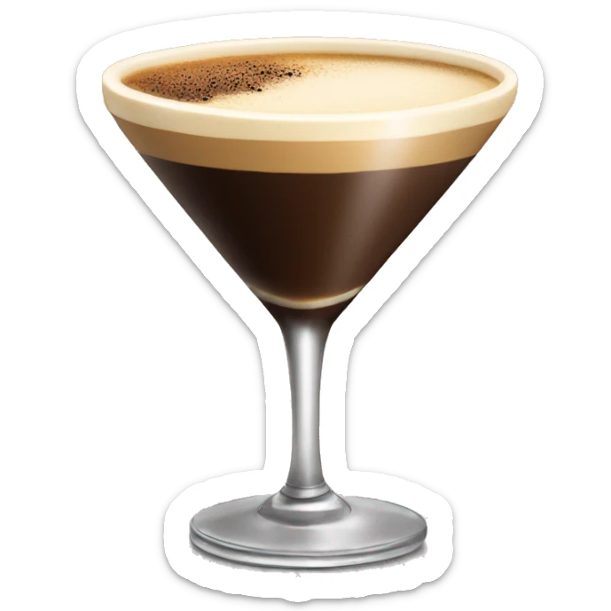 Espresso martini sticker