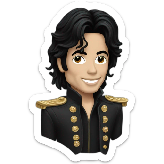 Michael Jackson sticker