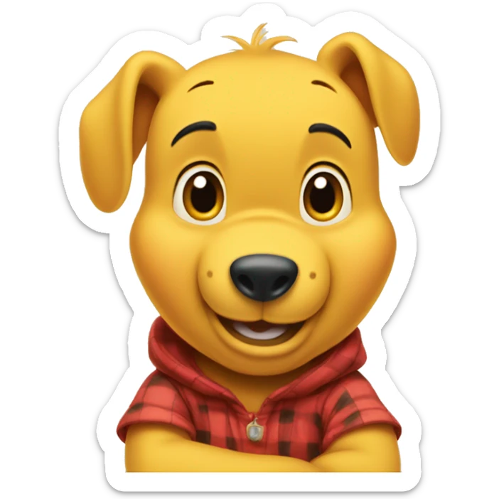 Winnie the pooh sticker