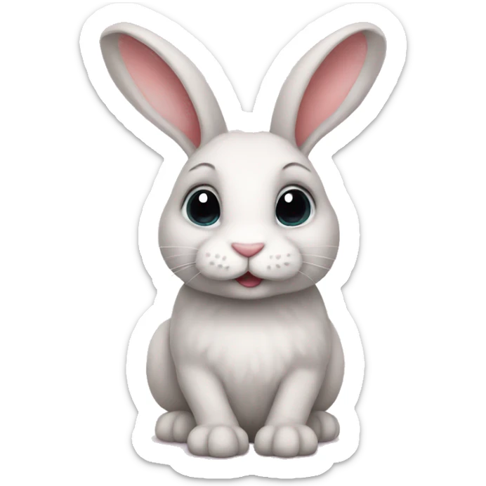 bunny sticker