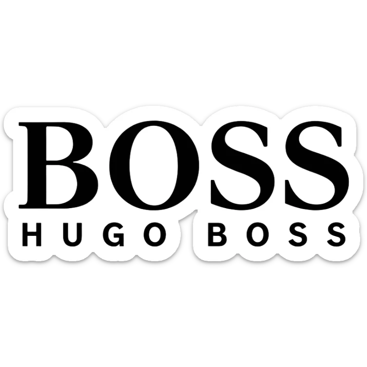 Hugo boss sticker