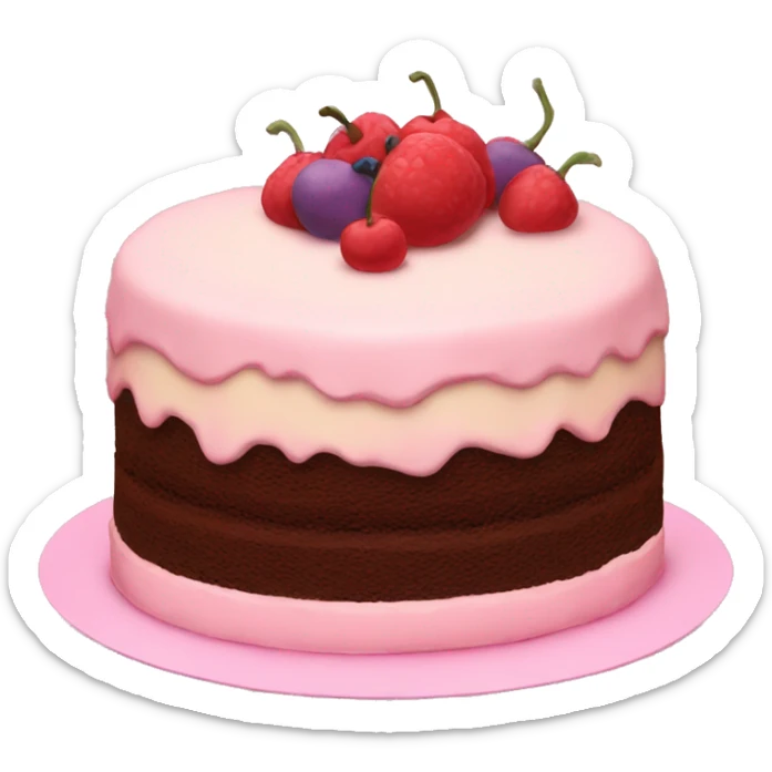 Cake sticker