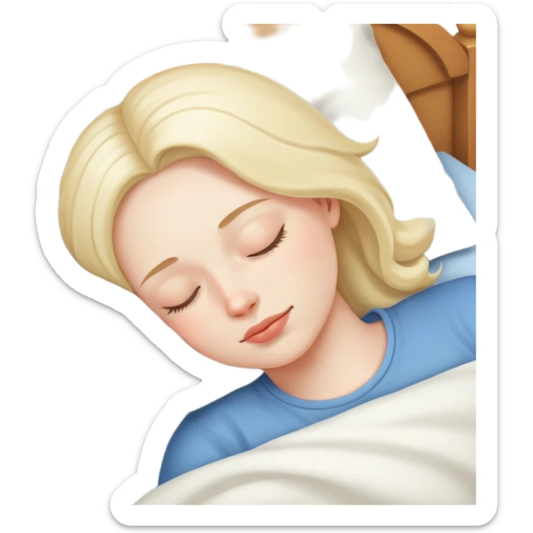 Sleeping  sticker