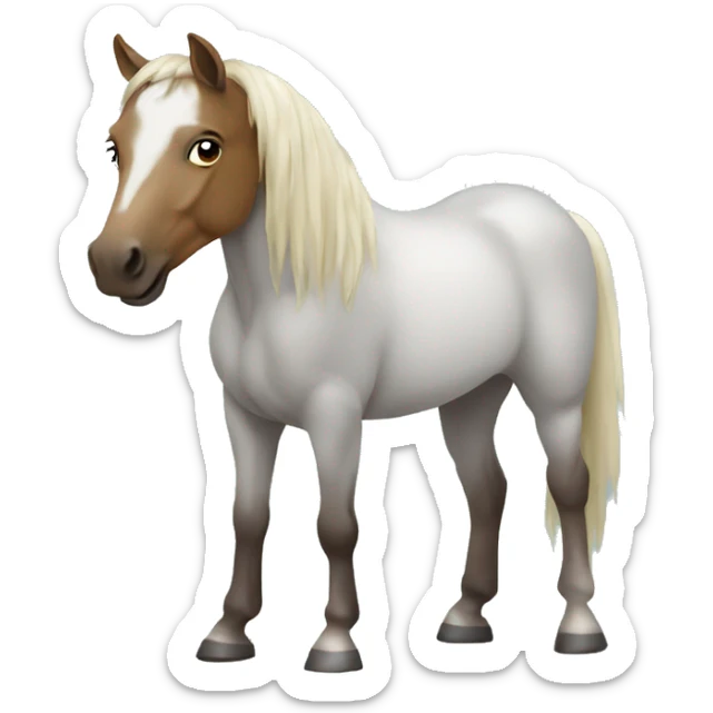 Horse sticker