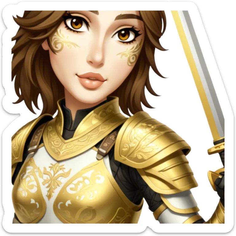 Golden Samurai sticker