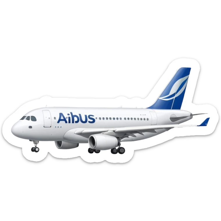 and now i want a Airbus A318 with no livery not even a airbus text and the tail logo but just a plane sticker