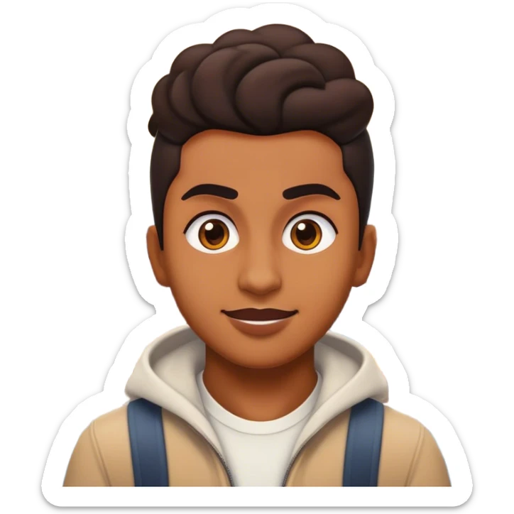 Cinematic Realistic Istanbul Pop Culture Emoji, depicted with a vibrant portrayal of the bustling cityscape rendered with lively textures and energetic, urban lighting. sticker