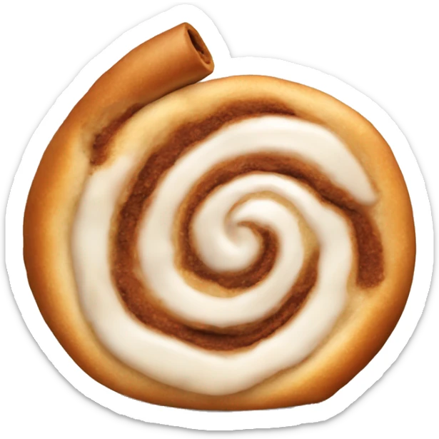 Cinnamon roll sticker